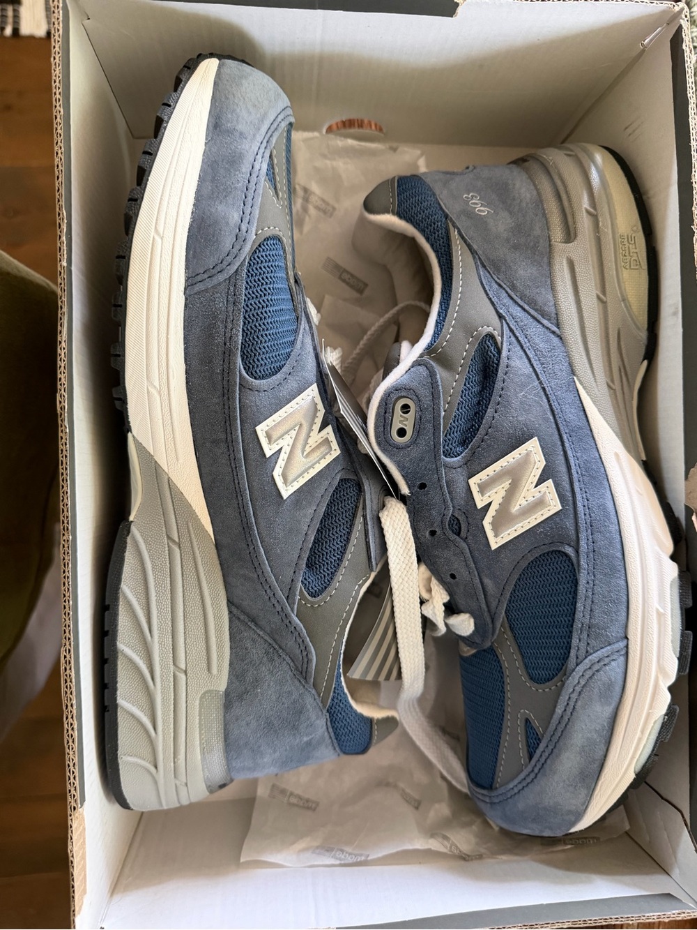 New Balance Blue and Gray Women's Running Sneakers